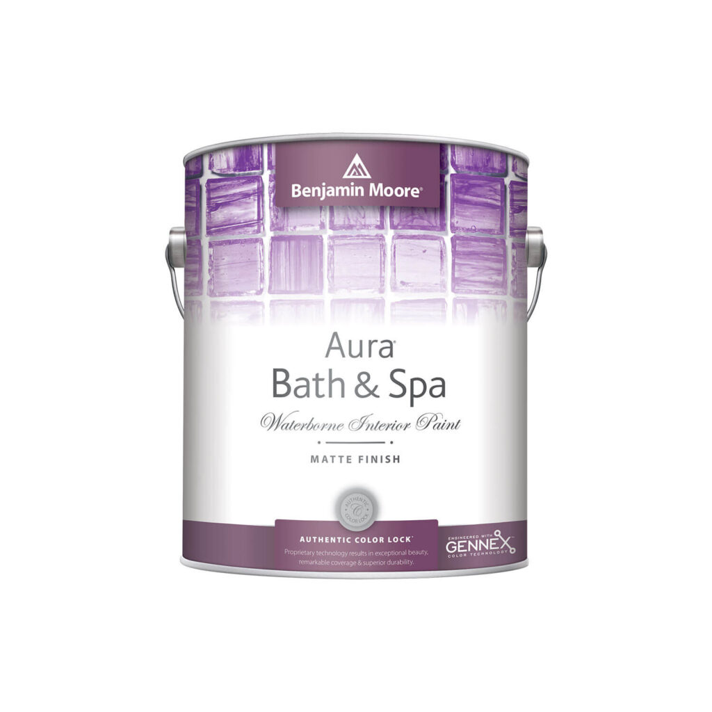 AuraBath And Spa Waterborne Interior Paint Matte Finish Benjamin Moore