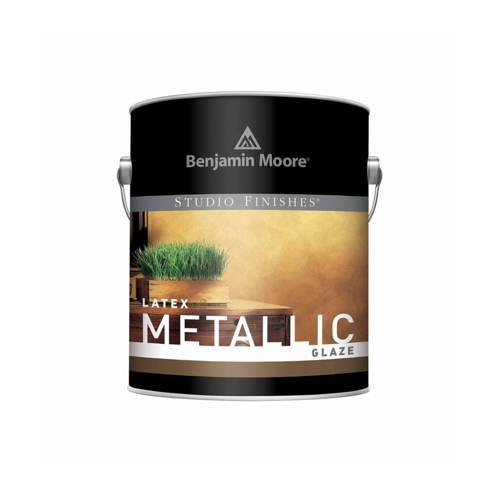 Studio Finishes Latex Metallic Glaze Benjamin Moore
