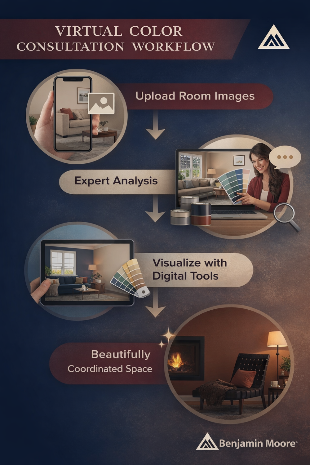 Vr Color Virtual Color Consultation Benefits for Homeowners | Benjamin Moore